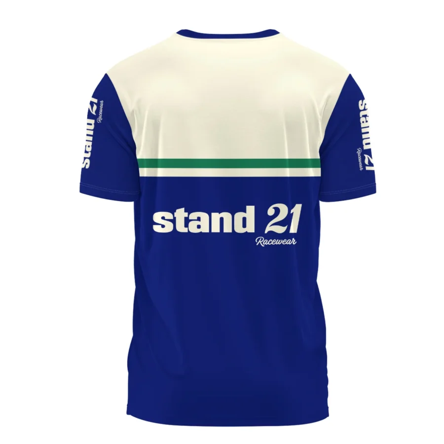 1990s Sir Jack Brabham Race IndyCar Suit T-Shirt BLVAJB070725A02TS
