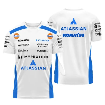2025 Williams F1 Race Suit T-Shirt BLVA100725A03WILTS