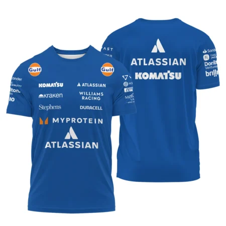 2025 Williams F1 Race Suit T-Shirt BLVA100725A04WILTS