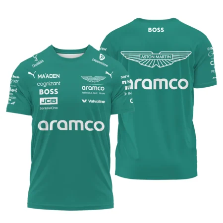 2025 Aston Martin F1 Race Suit T-Shirt BLVA120725A04AMTS