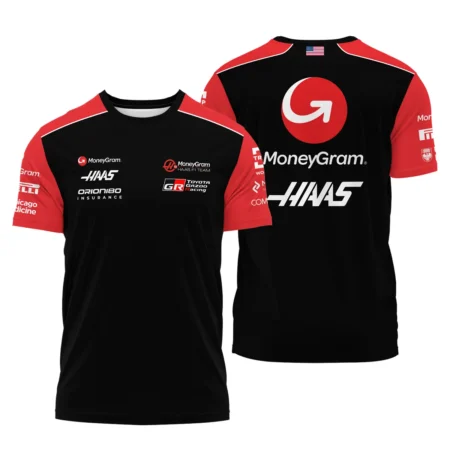2025 Haas F1 Team Suit T-Shirt BLVA150725A01HAASTS