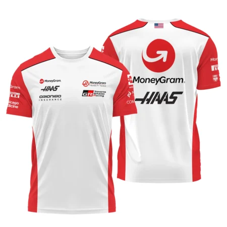 2025 Haas F1 Team Suit T-Shirt BLVA150725A02HAASTS