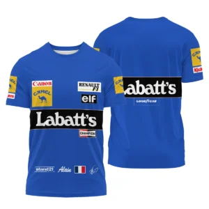 1993 Alain Prost Racing Suit Williams Renault F1 Team Polo Shirt BLVAAP070725A03PL