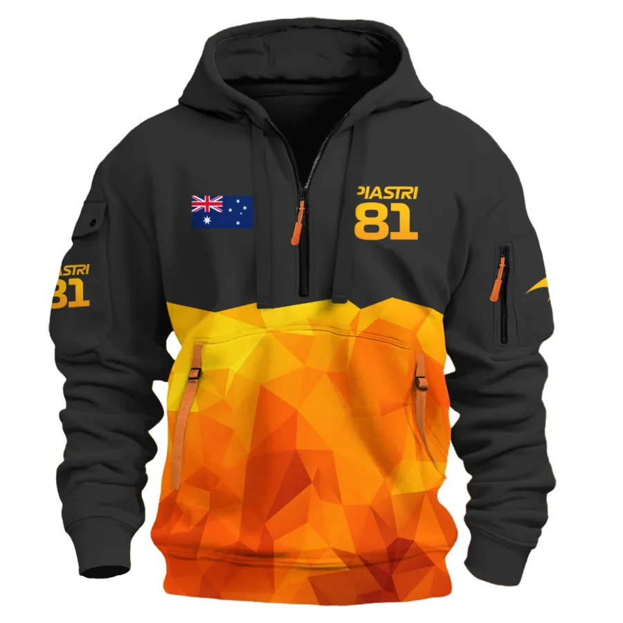 Oscar Piastri McLaren F1 Limited Edition Hoodie Half Zipper BLOP13725A1HDF