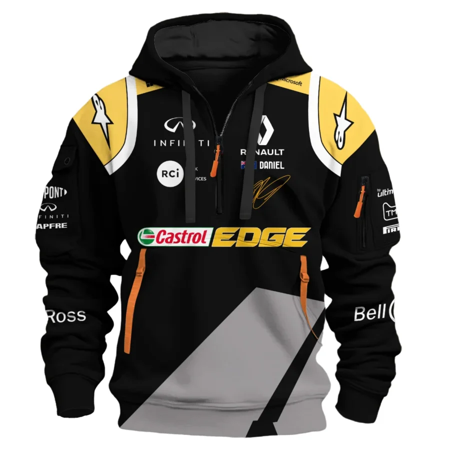 2020 Race Suit Uniform Hoodie Half Zipper For Fans BLVA180725A04HDF-1 CleanFit