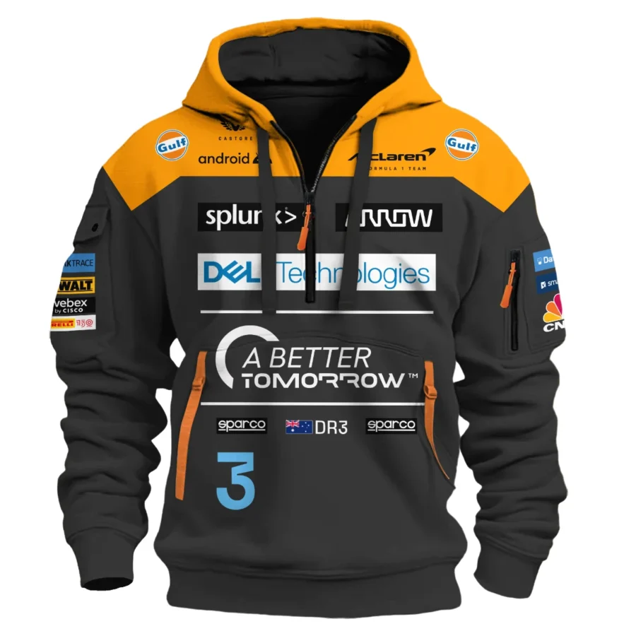 2022 Race Suit Uniform Hoodie Half Zipper For Fans BLVA180725A06HDF-1 CleanFit