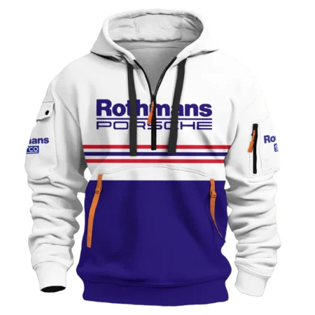 1984 Jack Brabham Rothmans Porsche 962 Hoodie Half Zipper BLVAJB080725A03HDF