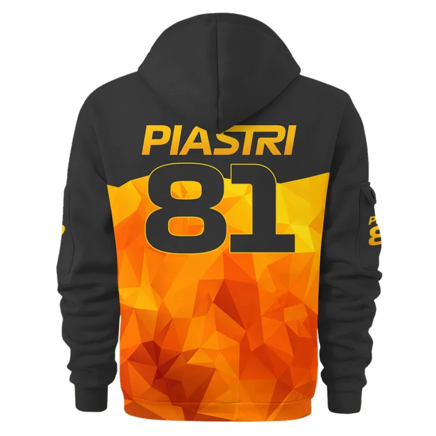 Oscar Piastri McLaren F1 Limited Edition Hoodie Half Zipper BLOP13725A1HDF