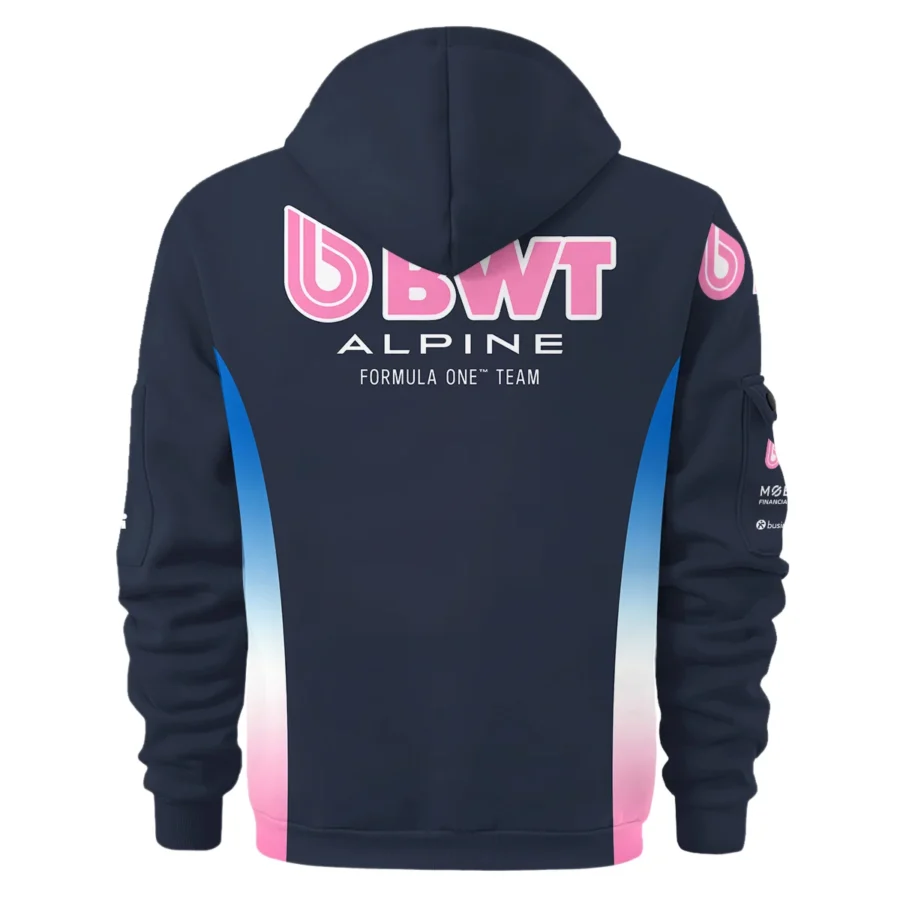 2025 Alpine F1 Team Suit Hoodie Half Zipper BLVA150725A01ALPHDF