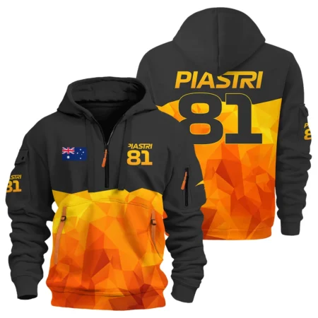 Oscar Piastri McLaren F1 Limited Edition Hoodie Half Zipper BLOP13725A1HDF