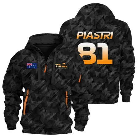 Oscar Piastri McLaren F1 Limited Edition Hoodie Half Zipper BLOP13725A2HDF