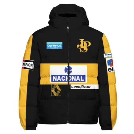 1985 Ayrton Senna John Player Special - Lotus F1 Racing Team Down & Puffer Jackets BL3725A4HCJ