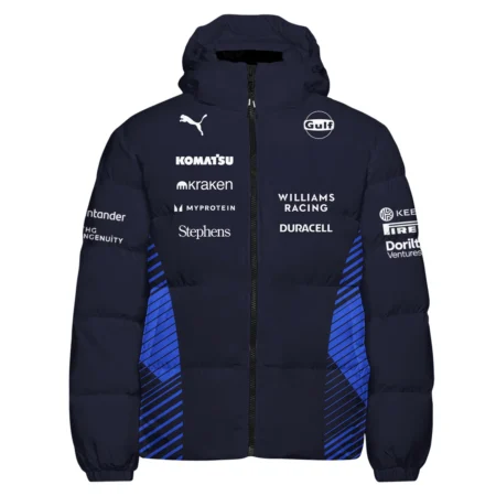 2025 Williams F1 Team Suit Down & Puffer Jackets BLVA080725A01WILHCJ