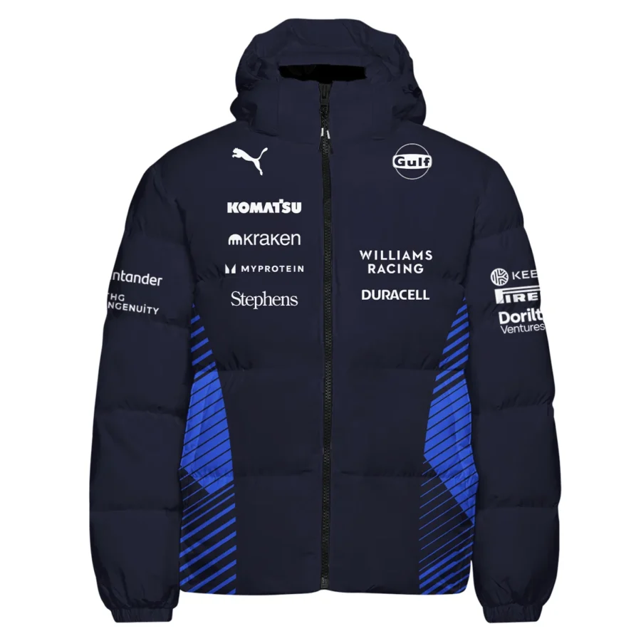 2025 Williams F1 Team Suit Down & Puffer Jackets BLVA080725A01WILHCJ