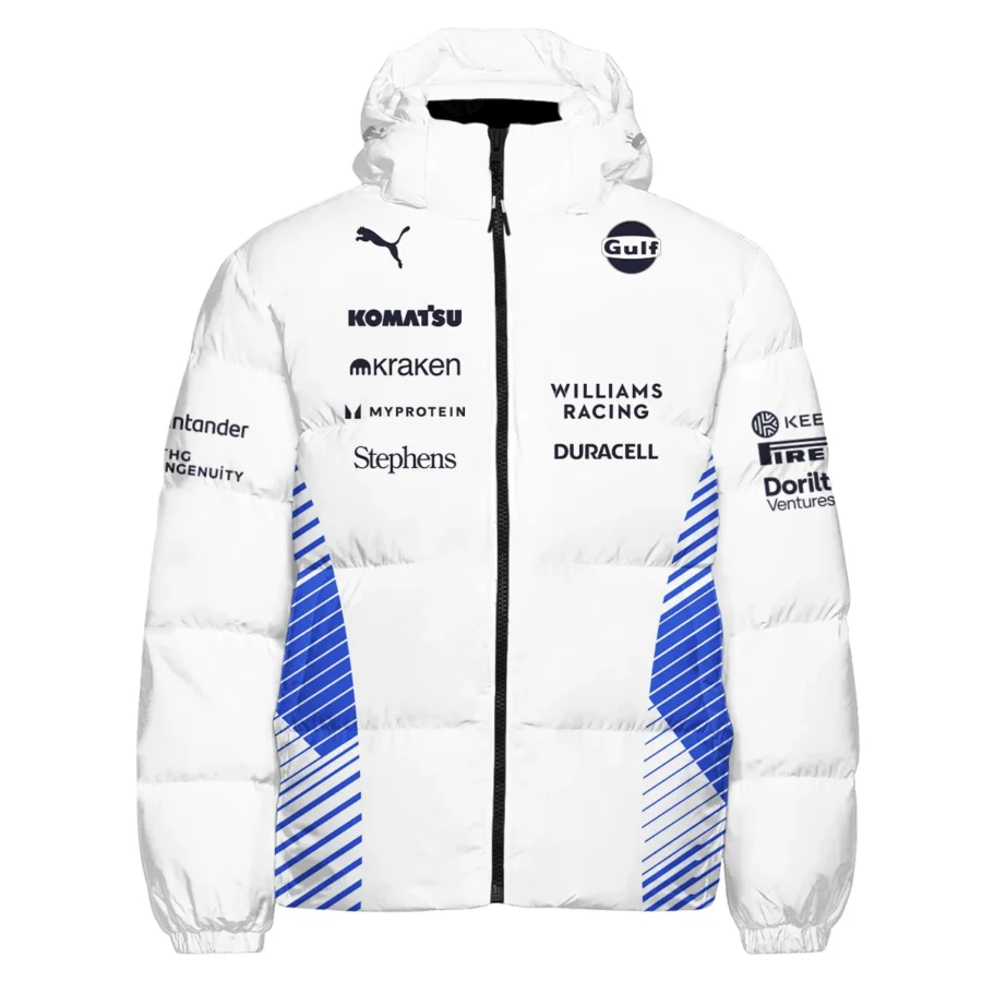 2025 Williams F1 Team Suit Down & Puffer Jackets BLVA080725A02WILHCJ