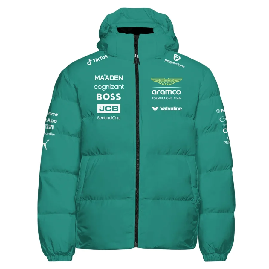 2025 Aston Martin F1 Team Suit Down & Puffer Jackets BLVA120725A01AMHCJ