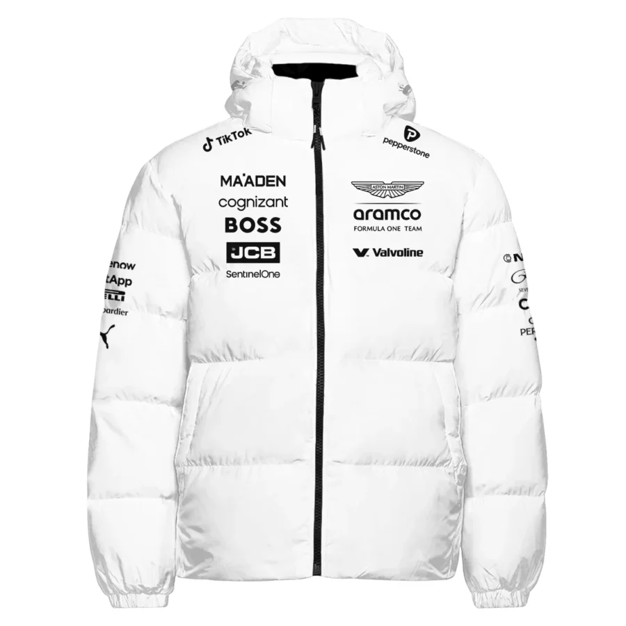 2025 Aston Martin F1 Race Suit Down & Puffer Jackets BLVA120725A03AMHCJ
