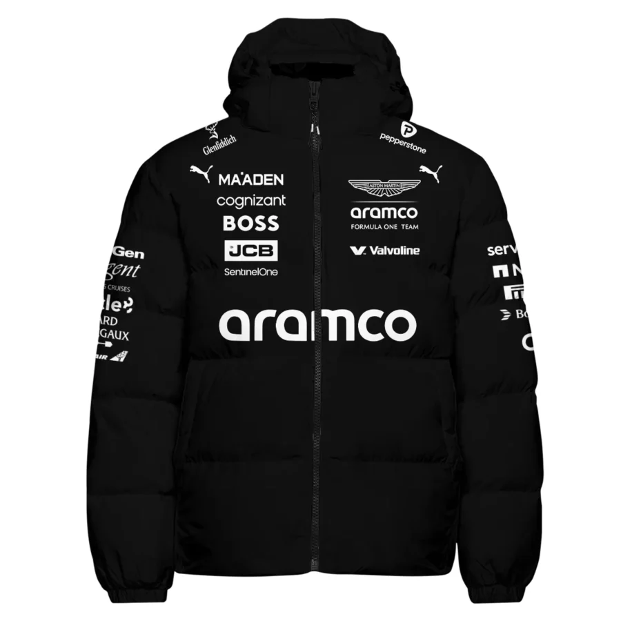 2025 Aston Martin F1 Team Suit Down & Puffer Jackets BLVA120725A05AMHCJ