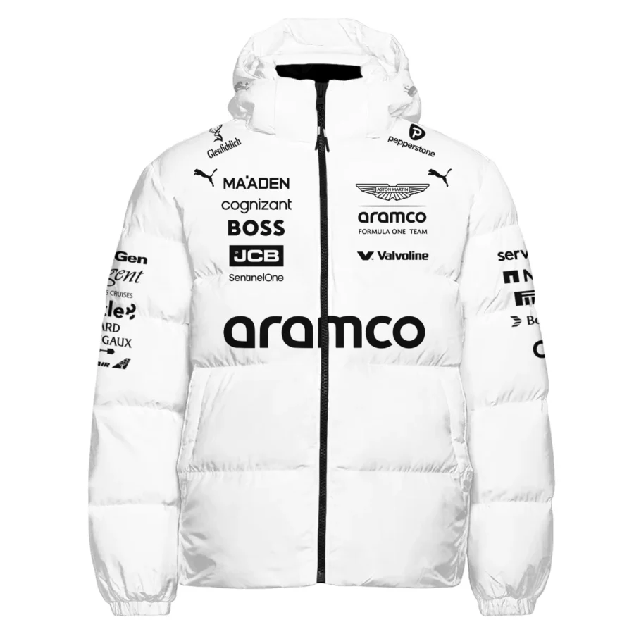 2025 Aston Martin F1 Team Suit Down & Puffer Jackets BLVA120725A06AMHCJ