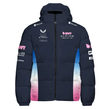 2025 Alpine F1 Team Suit Down & Puffer Jackets BLVA150725A01ALPHCJ