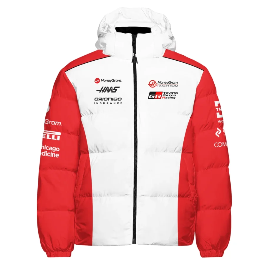 2025 Haas F1 Team Suit Down & Puffer Jackets BLVA150725A02HAASHCJ