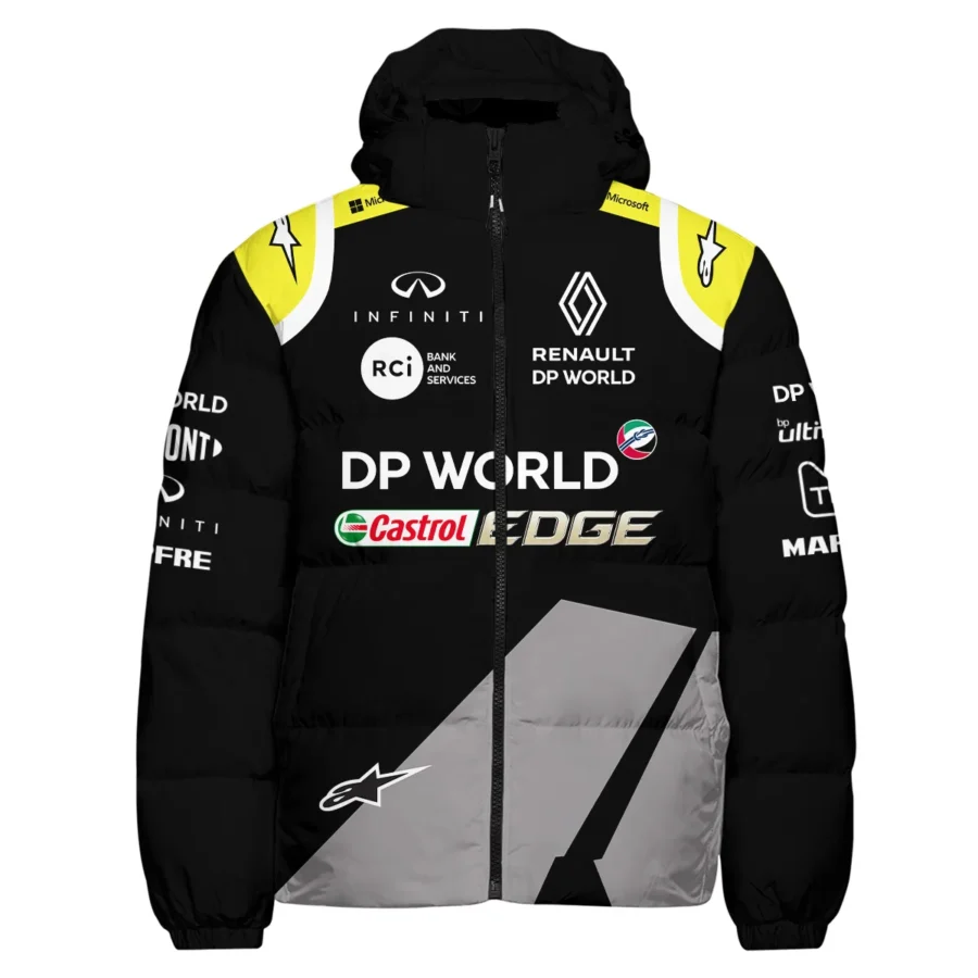 2018 Daniel Ricciardo Renault DP World Race Suit Down & Puffer Jackets BLVA180725A01HCJ