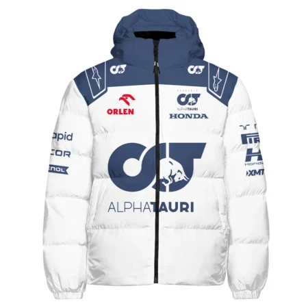 2023 Daniel Ricciardo Scuderia AlphaTauri Race Suit Down & Puffer Jackets BLVA180725A05HCJ
