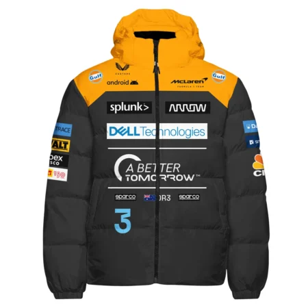 2022 Daniel Ricciardo McLaren F1 Team Race Suit Down & Puffer Jackets BLVA180725A06HCJ