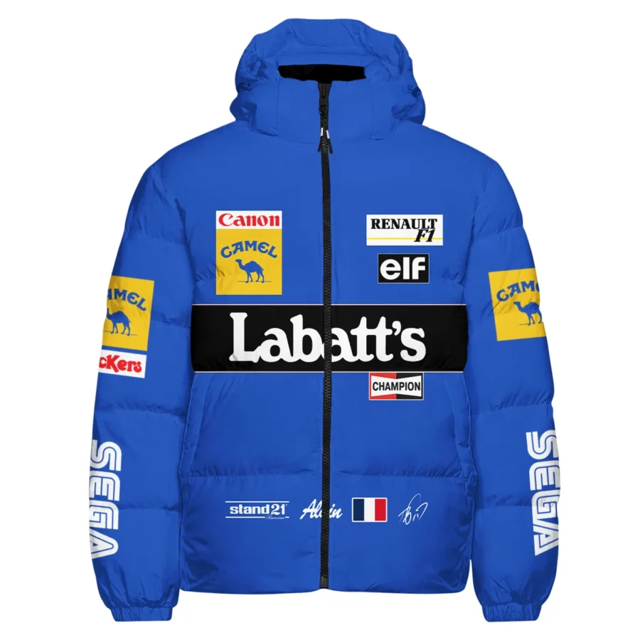 1993 Alain Prost Racing Suit Williams Renault F1 Team Down & Puffer Jackets BLVAAP070725A03HCJ