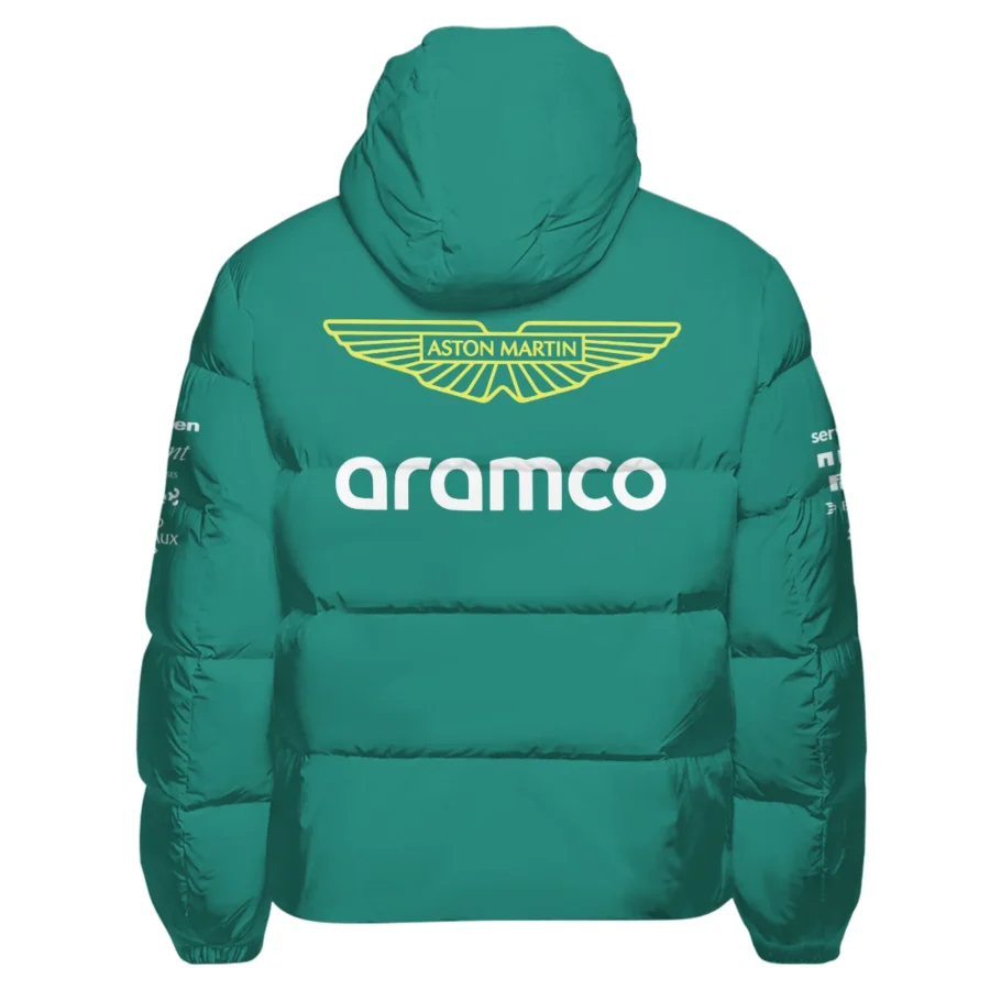 2025 Aston Martin F1 Team Suit Down & Puffer Jackets BLVA120725A01AMHCJ