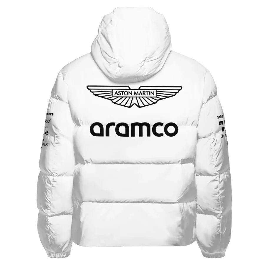2025 Aston Martin F1 Race Suit Down & Puffer Jackets BLVA120725A03AMHCJ