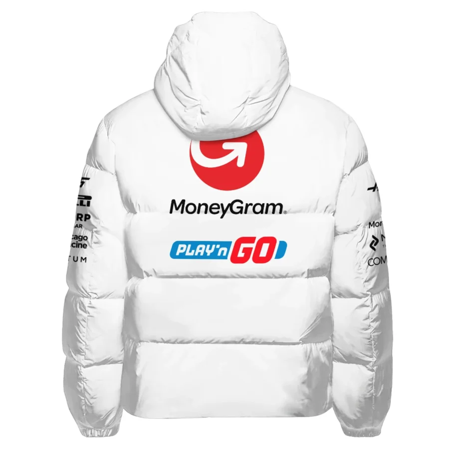 2025 Haas F1 Race Suit Down & Puffer Jackets BLVA150725HAAS04HCJ