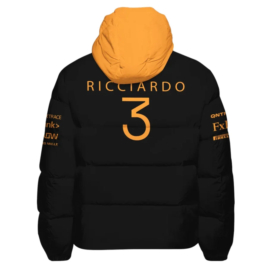 2022 Daniel Ricciardo McLaren F1 Team Suit Down & Puffer Jackets BLVA180725A08HCJ