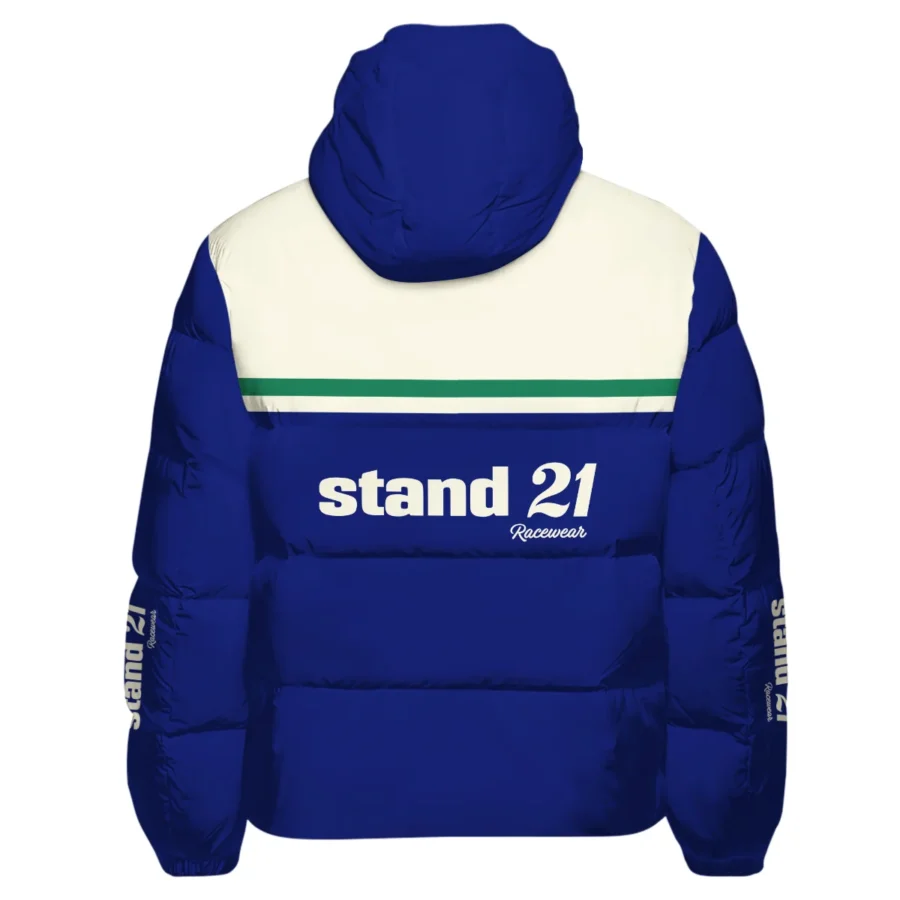 1990s Sir Jack Brabham Race IndyCar Suit Down & Puffer Jackets BLVAJB070725A02HCJ