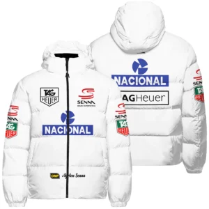 1985 Ayrton Senna John Player Special Lotus F1 Racing Team Hoodie Half Zipper BL3725A3HDF
