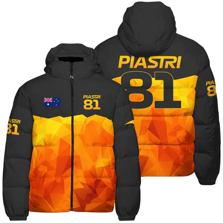 Oscar Piastri McLaren F1 Limited Edition Down & Puffer Jackets BLOP13725A1HCJ