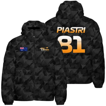 Oscar Piastri McLaren F1 Limited Edition Down & Puffer Jackets BLOP13725A2HCJ