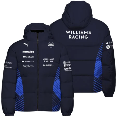 2025 Williams F1 Team Suit Down & Puffer Jackets BLVA080725A01WILHCJ