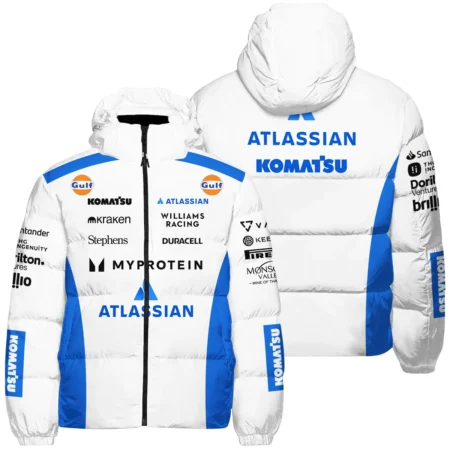 2025 Williams F1 Race Suit Down & Puffer Jackets BLVA100725A03WILHCJ