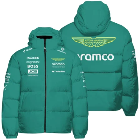 2025 Aston Martin F1 Team Suit Down & Puffer Jackets BLVA120725A01AMHCJ