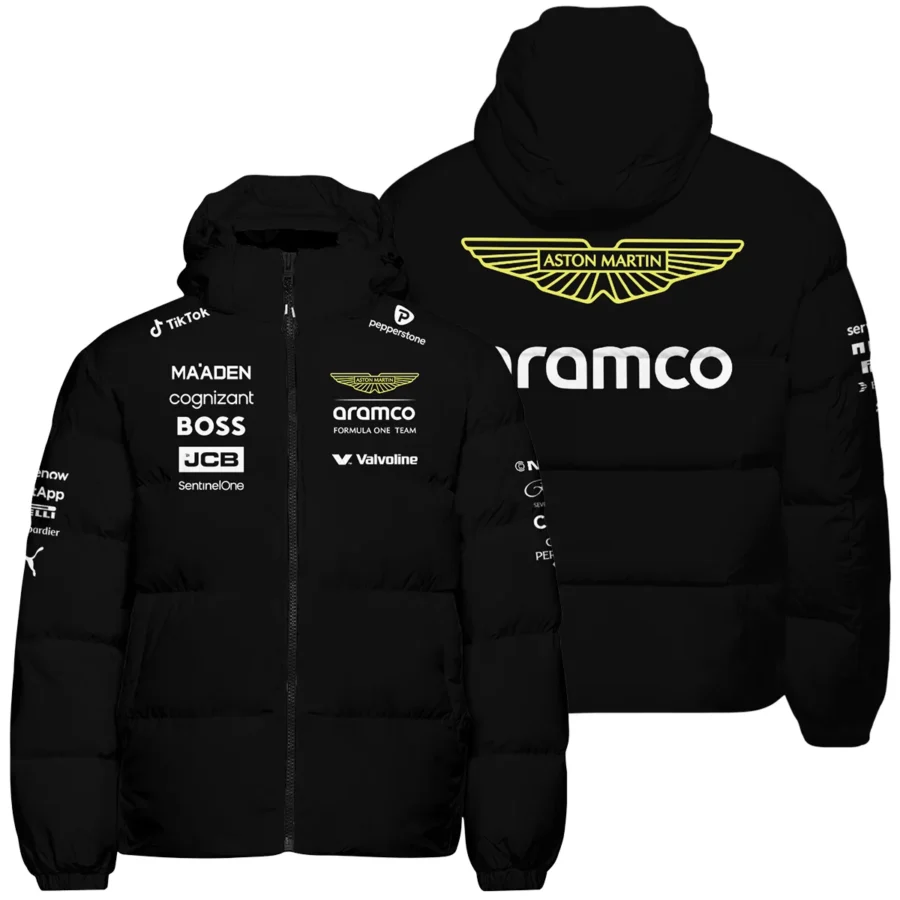 2025 Aston Martin F1 Team Suit Down & Puffer Jackets BLVA120725A02AMHCJ