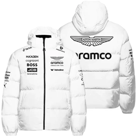 2025 Aston Martin F1 Race Suit Down & Puffer Jackets BLVA120725A03AMHCJ