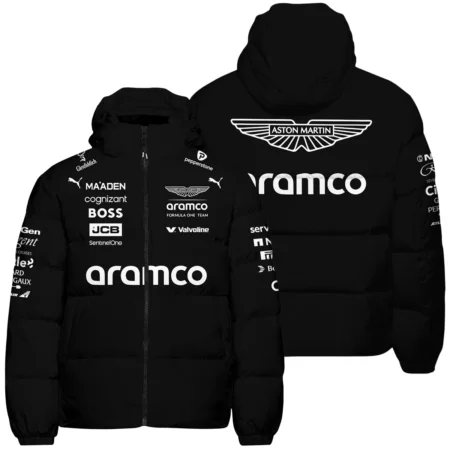 2025 Aston Martin F1 Team Suit Down & Puffer Jackets BLVA120725A05AMHCJ