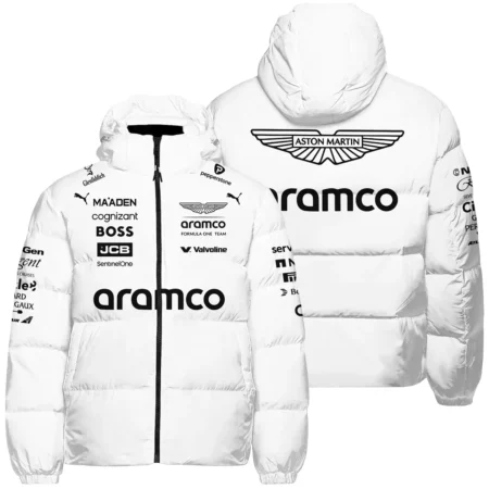 2025 Aston Martin F1 Team Suit Down & Puffer Jackets BLVA120725A06AMHCJ