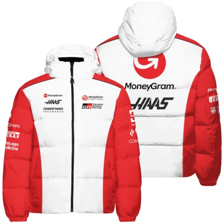 2025 Haas F1 Team Suit Down & Puffer Jackets BLVA150725A02HAASHCJ