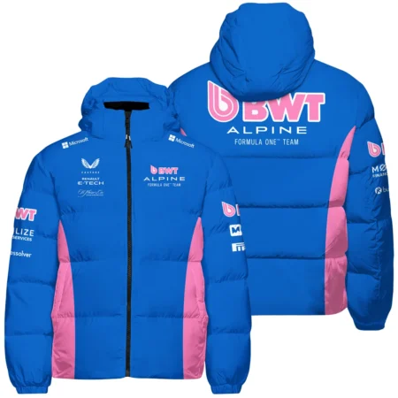2025 Alpine F1 Race Suit Down & Puffer Jackets BLVA150725A03ALPHCJ