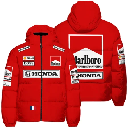 1989 Alain Prost Racing Costume Ferrari F1 Team Down & Puffer Jackets BLVAAP070725A01HCJ