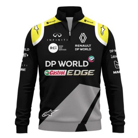 2018 Race Suit Uniform Quarter-Zip Sweatshirt For Fans BLVA180725A01QZS-1 CleanFit
