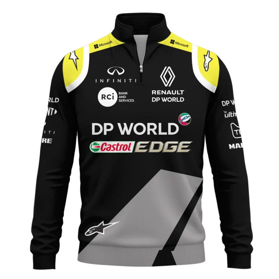 2018 Race Suit Uniform Quarter-Zip Sweatshirt For Fans BLVA180725A01QZS-1 CleanFit