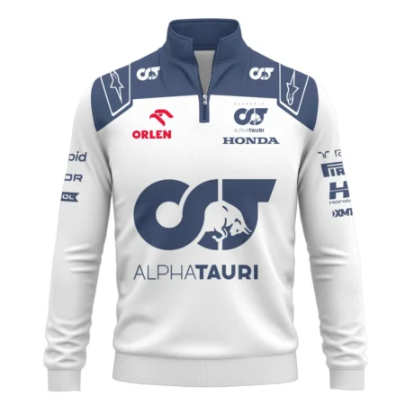 2023 Race Suit Uniform Quarter-Zip Sweatshirt For Fans BLVA180725A05QZS-1 CleanFit